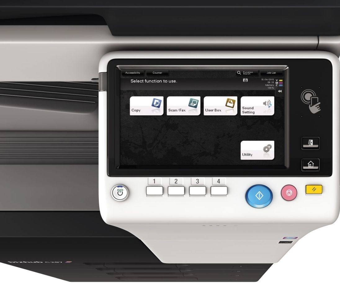 bizhub C287 opcje